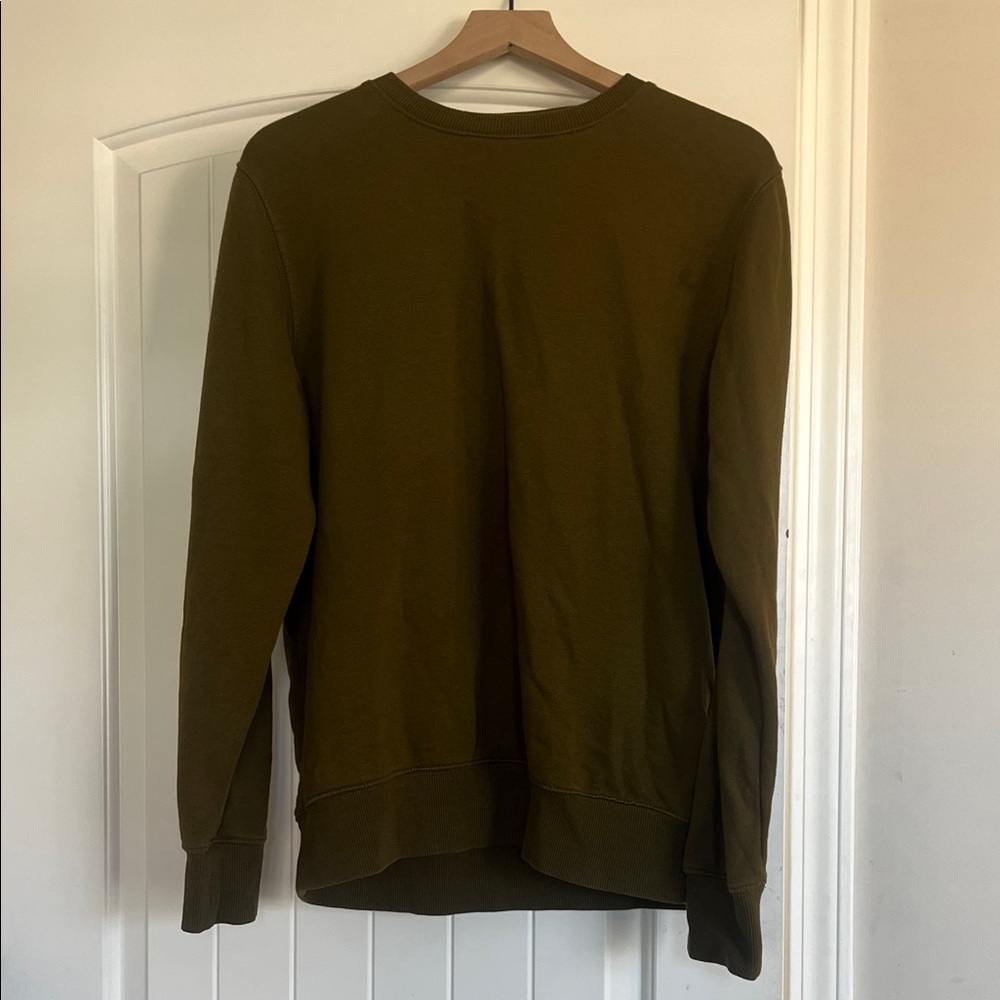 Goodfellow & Co Men's Crewneck Sweater in Olive